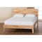 Baxton Studio Hosea Japandi Carved Honeycomb Natural King Size Platform Bed 246-13620-ZORO - alternate 5